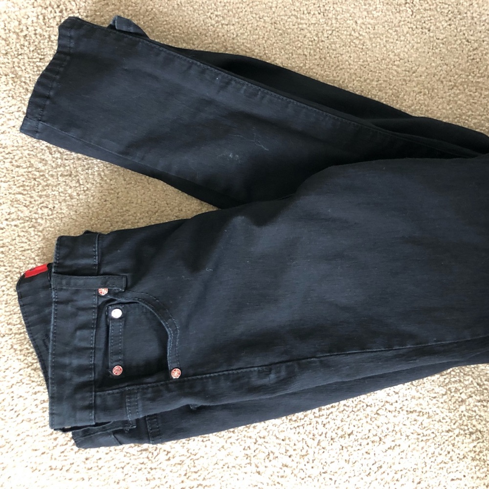 Monkey Ride Black Denim Jeans